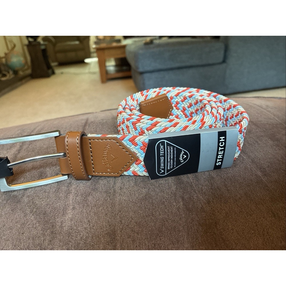 Callaway Stretch Swing Tech Braided Golf Belt S 30-32